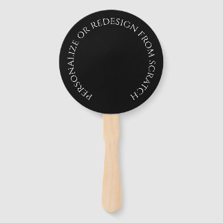 Create Your Own Custom Hand Fan