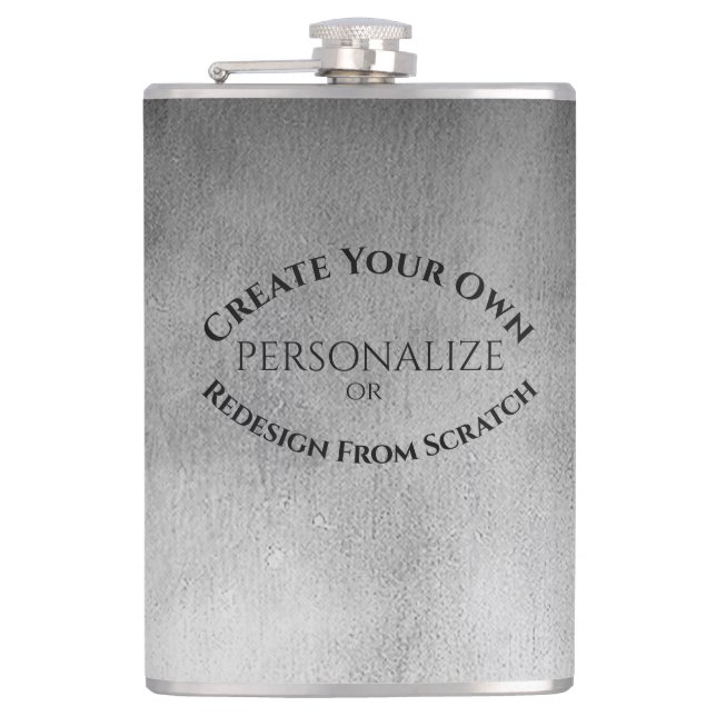 Create Your Own Custom Hip Flask (Front)