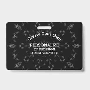 Create Your Own Custom ID Badge