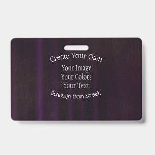 Create Your Own Custom ID Badge