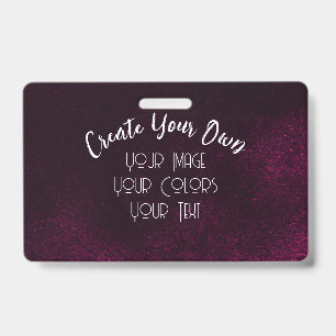 Create Your Own Custom ID Badge