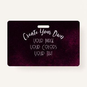 Create Your Own Custom ID Badge