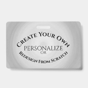 Create Your Own Custom ID Badge