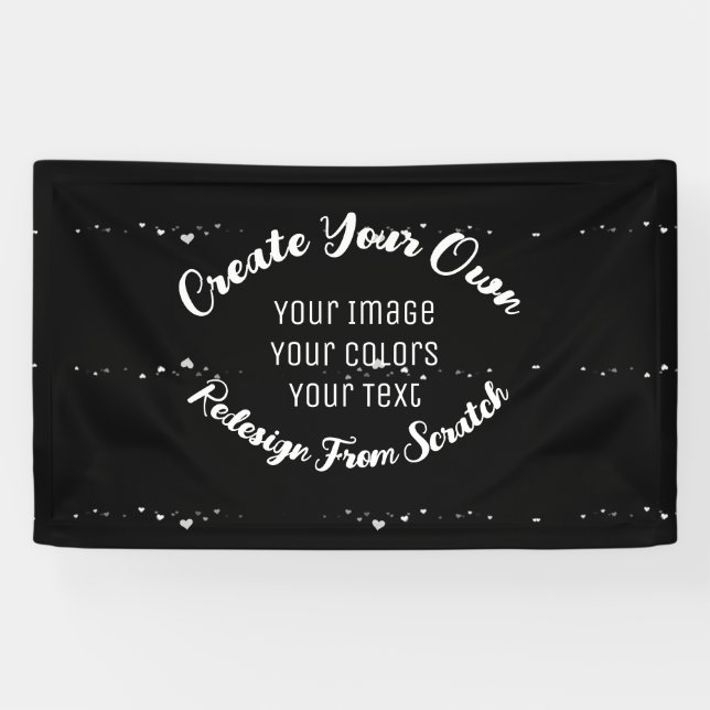Create Your Own Custom Image Banner (Horizontal)