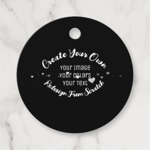 Create Your Own Custom Image Favour Tags