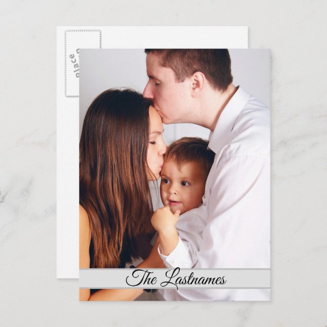 Create Your Own Custom Image Personalised Postcard (Front/Back)