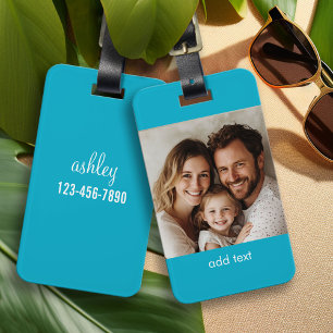 Create Your Own Custom Instagram Art Luggage Tag