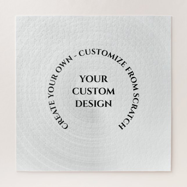 Create Your Own Custom Jigsaw Puzzle (Vertical)