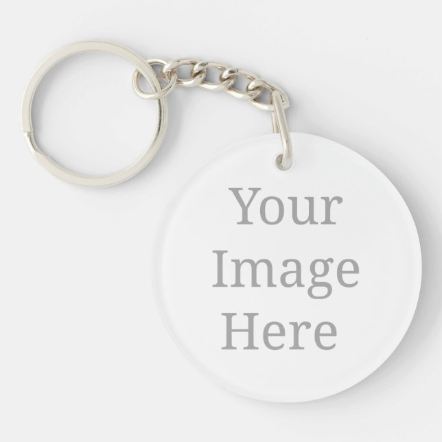 Create your own custom  key ring (Front)