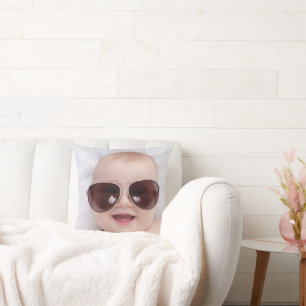 Create Your Own Custom Kids Children Photo Modern Cushion