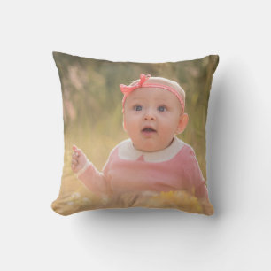 Create Your Own Custom Kids Children Photo Modern Cushion