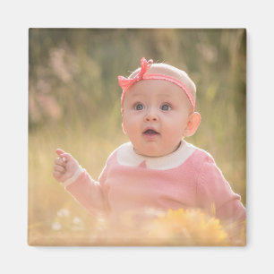 Create Your Own Custom Kids Children Photo Modern Magnet