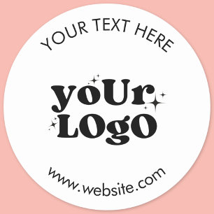 Create Your Own Custom Logo Classic Round Sticker