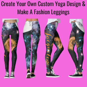 Create Your Own Custom Logo Design & Make Fashion  Leggings