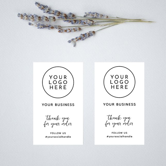 Create Your Own Custom Logo Modern Business Self-inking Stamp (Creator Uploaded)