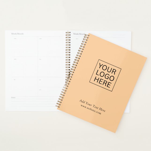 Create Your Own Custom Logo | Text Promotional  Planner (Display)