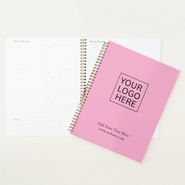 Create Your Own Custom Logo | Text Promotional  Planner (Display)