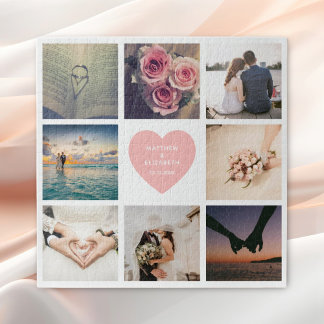 Create Your Own Custom Memorable Couple Photo Jigsaw Puzzle