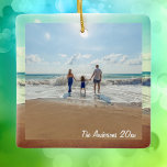 Create Your Own Custom Memorable Family Photo<br><div class="desc">Create Your Own Custom Memorable Family Photo Ceramic Ornament</div>
