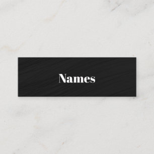 Create Your Own Custom Mini Business Card