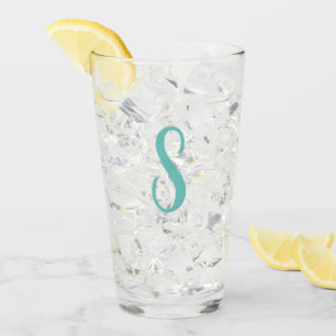 Create Your Own Custom Monogram Drinking Glass
