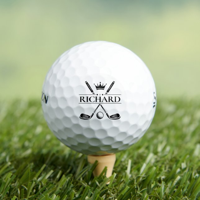Create Your Own Custom Name Golf Balls (Insitu Tee)