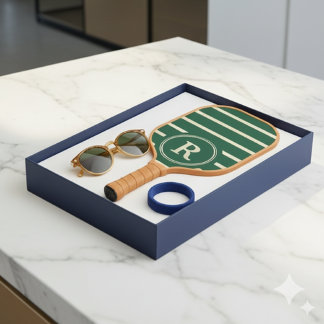 Create Your Own Custom Name Monogram Design Pickleball Paddle