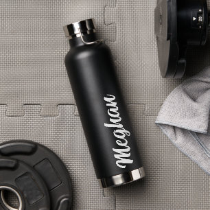 Create your own custom name personalised water bottle