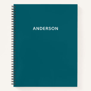 Create Your Own Custom Name Spiral Notebook