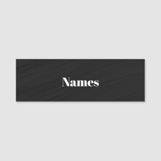 Create Your Own Custom Name Tag
