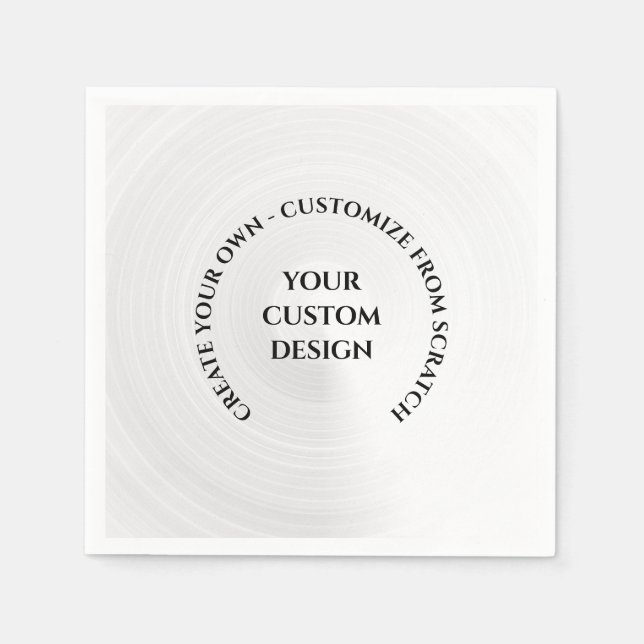 Create Your Own Custom Napkin (Front)