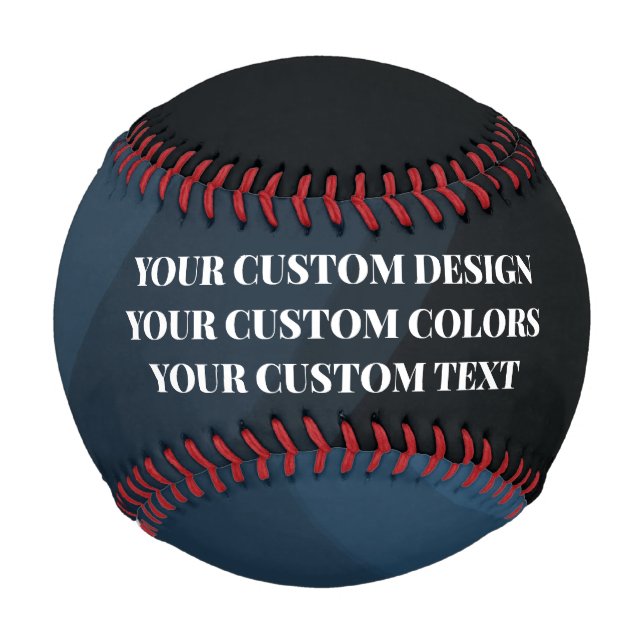 Create Your Own Custom Ombre Baseball (Front)