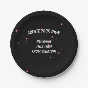 Create Your Own Custom Paper Plate