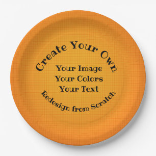 Create Your Own Custom Paper Plate