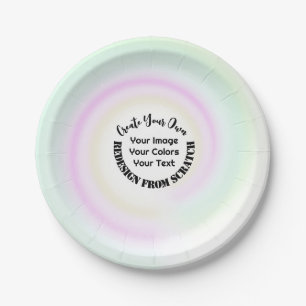 Create Your Own Custom Paper Plate