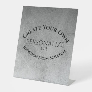 Create Your Own Custom Pedestal Sign