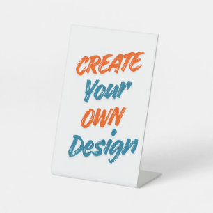 Create Your Own Custom Pedestal Sign Display