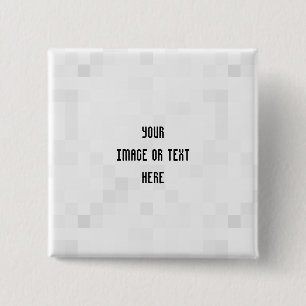 Create Your Own Custom Personalised 15 Cm Square Badge