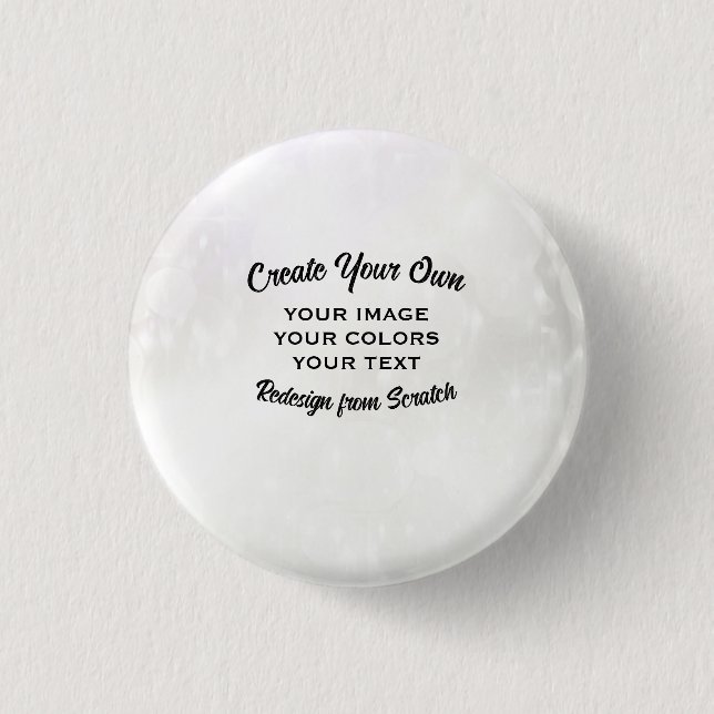 Create Your Own Custom Personalised 3 Cm Round Badge (Front)