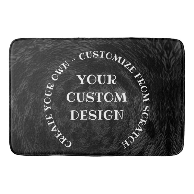 Create Your Own Custom Personalised Bath Mat (Front)