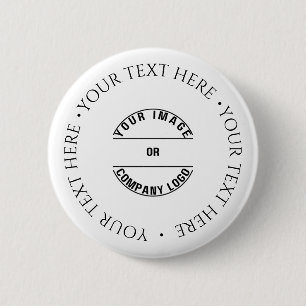 Create Your Own Custom Personalised Blank Template 6 Cm Round Badge