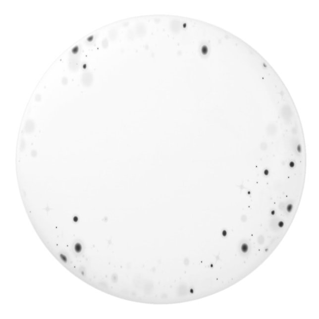 Create Your Own Custom Personalised Ceramic Knob (Front)