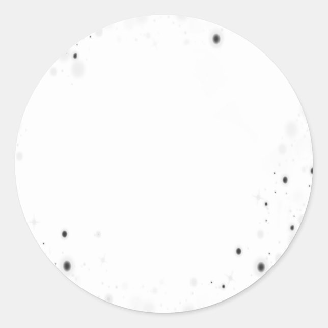 Create Your Own Custom Personalised Classic Round Sticker (Front)