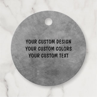 Create Your Own Custom Personalised Favour Tags