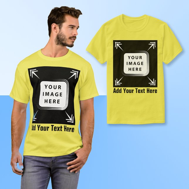 Create Your Own Custom Personalised Gifts T-Shirt (custom corporate promotional items,
branded office gifts for employees, custom executive gift idea)