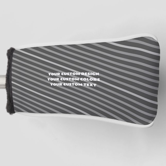 Create Your Own Custom Personalised Golf Head Cover (Front)