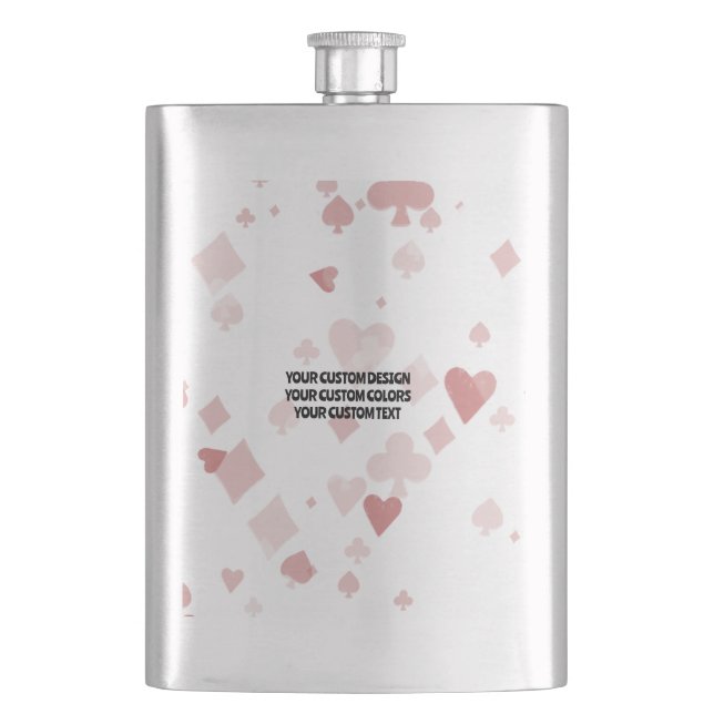 Create Your Own Custom Personalised Hip Flask (Front)