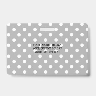 Create Your Own Custom Personalised ID Badge