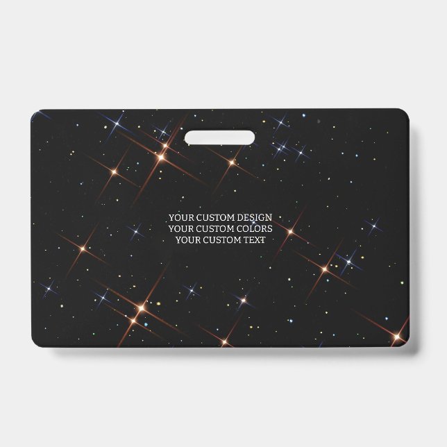 Create Your Own Custom Personalised ID Badge (Front)