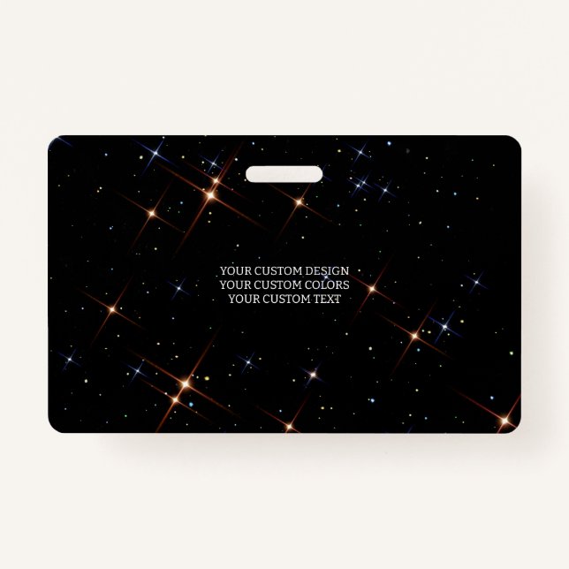 Create Your Own Custom Personalised ID Badge (Front)